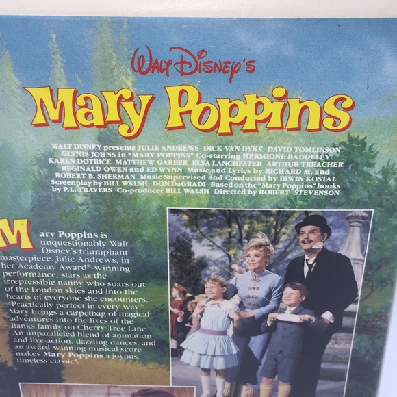 Walt Disney’s Mary Poppins VHS Home Video 023 - Picture 11 of 12